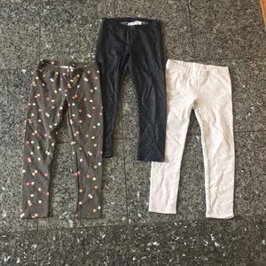 3 pairs of jumping bean leggings. size 5